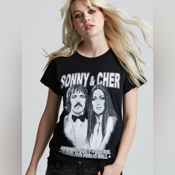 Recycled Karma Sonny & Cher tee - Picture 1 of 4